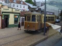 
Historic tram '218' at Porto, April 2012